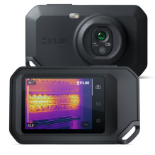 Thermal Imaging Cameras - FLIR One C8 320x240px LCD Wi-Fi Bluetooth Black