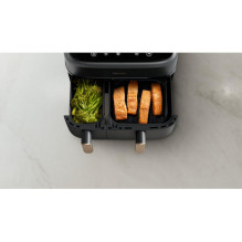 Hot Air Fryer - Philips NA352 / 00 Dual Basket 9L 2750W Black