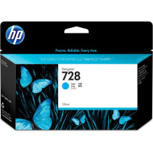 Rašalo Kasetė - HP DesignJet 728 130ml Cyan