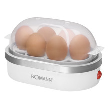 Kitchen appliance - Bomann EK 5022 CB Egg cooker 6 eggs 400W Silver Transparent