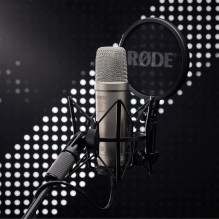 Mikrofonas - RØDE NT1-A XLR USB-C 20 Hz iki 20 kHz Sidabrinis