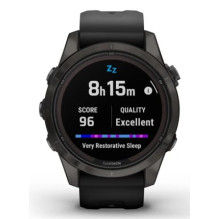 Išmanusis laikrodis - Garmin fēnix 7S Pro GPS 1.2" Jutiklinis ekranas Juodas
