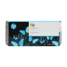 Ink Cartridge - HP 738 300ml Yellow