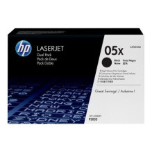 Toner Cartridge - HP 05X CE505XD Two-Pack Black