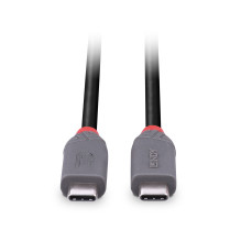USB Cable - LINDY USB4 Type C Cable, M / M, 40Gbps, 240W PD, 2 m, Black