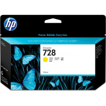 Printer - Ink Cartridge HP DesignJet 728 130ml Yellow
