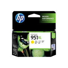 Rašalo Kasetė - HP 951 XL 18ml Profesionali Kokybė Geltona