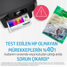 Rašalo Kasetė - HP 951 XL 18ml Profesionali Kokybė Geltona