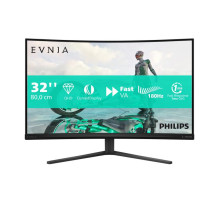 Monitorius - Monitor Philips Evnia 3000 32M2C3500L 32" QHD 180Hz Lenktas