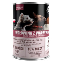 Dog Food - Pet Republic For Adult Medium and Small Dogs With Meat and Vegetables 400g