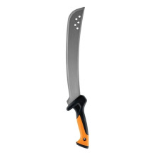 Garden tool - Fiskars Solid Machete 70cm stainless steel knife ergonomic handle black orange