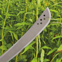 Sodo įrankis - Fiskars Solid Machete 70cm nerūdijančio plieno peilis ergonomiška rankena juoda oranžinė