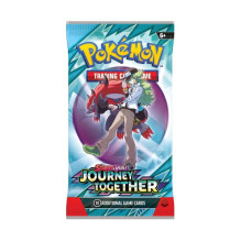 Game Cards - Pokémon Scarlet Violet Journey Together Booster Pack 10 Cards