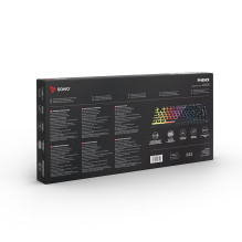 Mechaninė Klaviatūra - Savio Phenix Gateron Red Pro