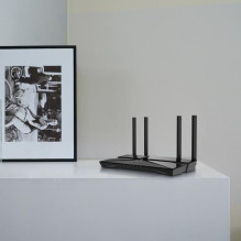 Wireless Router, TP-LINK, 1800 Mbps, Wi-Fi 6, 1 WAN, 4x10 / 100 / 1000M, Number of antennas 4, ARCHERAX23