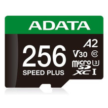 ATMINTINĖ MICRO SDXC 256GB UHS-I / UD256GUI3V30A2SP-RA1 ADATA