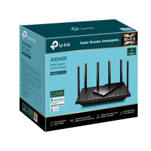 Belaidis maršrutizatorius, TP-LINK, belaidis maršrutizatorius, 5400 Mbps, Wi-Fi 6, IEEE 802.11a, IEEE 802.11 b / g, IEEE