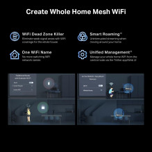 Wireless Router, TP-LINK, Archer BE400, Wi-Fi 7 (802.11be), Data speed 5764 Mbit / s, Ethernet WAN Yes, WAN connection t