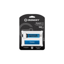 MEMORY DRIVE FLASH USB3.2 / 128GB IKKP200 / 128GB KINGSTON