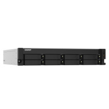 Tinklo Prijungtas Saugojimas - QNAP TS-832PXU NAS Rack 2U, AL324, 8 Įlankos, 16GB DDR4, 2 LAN, 4 USB 3.2, Juodas
