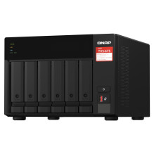 NAS Server - QNAP TVS-675 NAS Tower KX-U6580 8-Core 8GB DDR4 6-Bay Dual Ethernet LAN Black