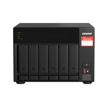 NAS Serveris - QNAP TVS-675 NAS Tower KX-U6580 8-Core 8GB DDR4 6-Bay Dual Ethernet LAN Juoda