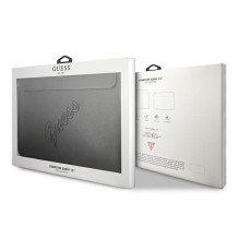 Guess Saffiano Script cover for a 13" laptop - black