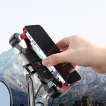 Joyroom motorcycle phone holder black (JR-ZS288-m) Joyroom motorcycle phone holder black (JR-ZS288-m)