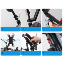 Joyroom motorcycle phone holder black (JR-ZS288-m) Joyroom motorcycle phone holder black (JR-ZS288-m)