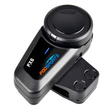 „Fodsports FX6“ motociklo domofono dviejų dalių rinkinys (juodas)