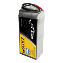 „Tattu“ 23000mAh 22,8 V 25C 6S1P lipo akumuliatorių paketas su XT90-S