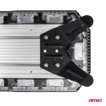 Belka ostrzegawcza LED 51 funkcji 137cm homologacja R65 R10 12-24V AMIO-03345 Belka ostrzegawcza LED 51 funkcji 137cm homologacja R65 R10 12-24V AMIO-03345