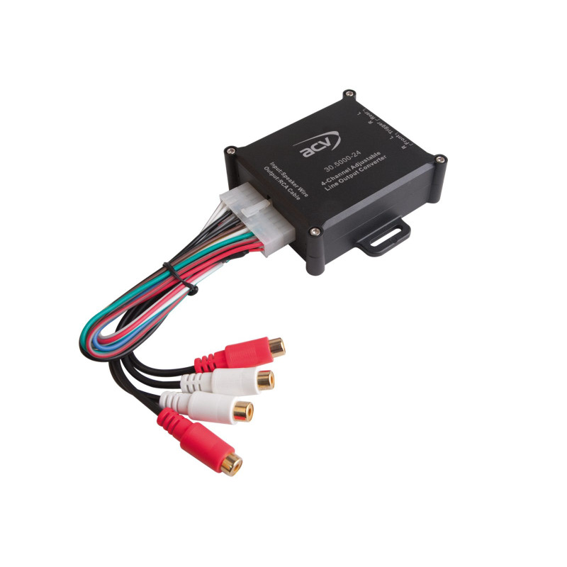 Adapter 4-kanałowy RCA dla wejścia głośnikowego