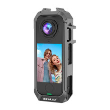 Puluz metal protective case for Insta 360 X4 Air (Gray)