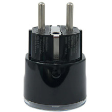 Shelly Plug PM Gen3 Matter 13A išmanusis lizdas, juodas