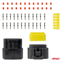 Waterproof electrical connector set 12 PIN 2.2mm AMIO-04352 Waterproof electrical connector set 12 PIN 2.2mm AMIO-04352