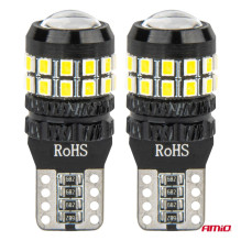 LED CANBUS Bulbs T10 W5W 27SMD 2016 White 12V 24V AMIO-04258 LED CANBUS Bulbs T10 W5W 27SMD 2016 White 12V 24V AMIO-04258