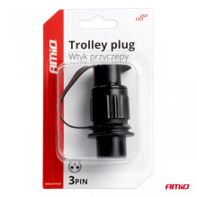 Wtyczka elektryczna 3 PIN złącze 3 pinowe AMIO-03213 Wtyczka elektryczna 3 PIN złącze 3 pinowe AMIO-03213