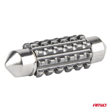 LED CANBUS lemputės Festoon C5W 12SMD 2016 36mm baltos 12V 24V AMIO-04236 LED CANBUS lemputės Festoon C5W 12SMD 2016 36mm baltos 12V 24V AMIO-04236