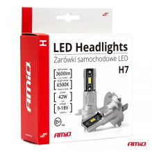 LED car bulbs H-mini series H7 H18 6500K Canbus AMIO-03332