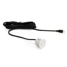 Zestaw czujników parkowania cofania Buzzer 4 sensory białe AMIO-01568