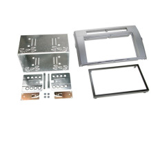 Ramka radiowa 2 DIN Toyota Corolla Verso (E12) 2004 - 2009 srebrna