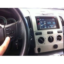 Ramka radiowa 2 DIN Toyota Corolla Verso (E12) 2004 - 2009 srebrna Ramka radiowa 2 DIN Toyota Corolla Verso (E12) 2004 - 2009 srebrna