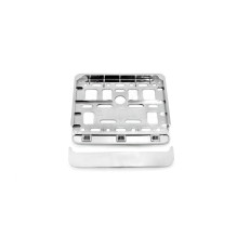 Ramka tablicy rejestracyjnej chrom skuter motorower AMIO-01168
