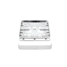 Ramka tablicy rejestracyjnej chrom motor motocykl AMIO-01167