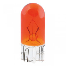 Halogeninės lemputės WY5W T10 5W W2.1x9.5d AMBER 24V 10 vnt. AMIO-01001