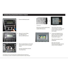 Ramka radiowa 2 DIN Skoda Octavia II (1Z) 04 / 2004- 12 / 2008