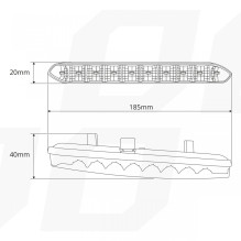 Dieniniai žibintai DRL 810 AMIO-01266