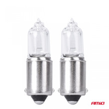 Halogen bulbs H6W 12V 6W BAX9S 2pcs blister AMIO-03355 Halogen bulbs H6W 12V 6W BAX9S 2pcs blister AMIO-03355