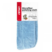 Microfiber car polishing cloth 37x27 cm 800g / m2 AMIO-01620